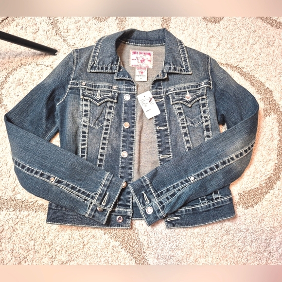 True Religion Jackets & Blazers - XS True Religion Disco Emily Jean Jacket